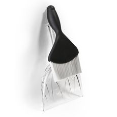 Совок для уборки крошек Sparrow черный, Qualy