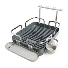 Сушилка для посуды Holster, серая, Umbra
