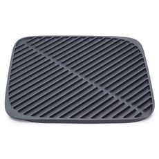 Коврик для сушки посуды Flume™, 31,5х34,5 см, серый (новый), Joseph Joseph