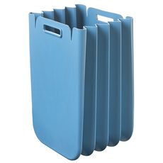 Корзина для белья/мусора складная Eco Packly, голубая, Guzzini