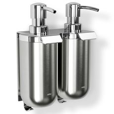 Набор настенных диспенсеров для мыла Junip, нержавеющая сталь, 2 шт., Umbra
