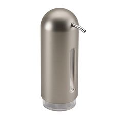 Диспенсер для жидкого мыла Penguin, 355 мл, никель, Umbra