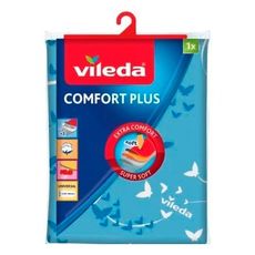Чехол для гладильной доски Комфорт Плюс, голубой, Vileda