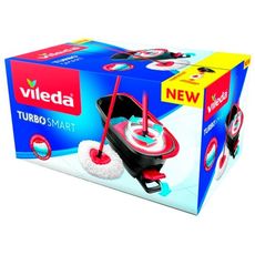 Набор Турбо СМАРТ для уборки (швабра + ведро с педальным отжимом), Vileda