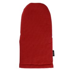 Варежка-прихватка из хлопка красного цвета из коллекции Russian North, 31х15 см, Tkano