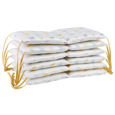 Бортик в кроватку из сатина с принтом Dinosauria world из коллекции Tiny world, 360х35х5 см, Tkano