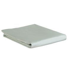 Простыня из сатина мятного цвета из коллекции Wild, 240х270 см, Tkano