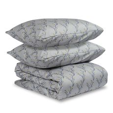 Комплект постельного белья из сатина с принтом 'Соцветие' из коллекции Russian North, 150х200 см, Tkano