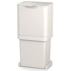 Контейнер для мусора с двумя баками Totem Pop, 60 л, белый, Joseph Joseph