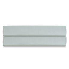 Простыня на резинке из сатина мятного цвета из коллекции Wild, 180х200х30 см, Tkano