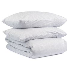 Комплект постельного белья из сатина с жаккардовым рисунком Ягоды тайги из коллекции Russian North, 150х200 см, Tkano