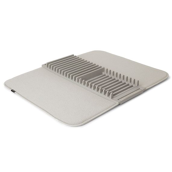 Коврик для сушки посуды Udry, 46х61 см, светло-серый, Umbra