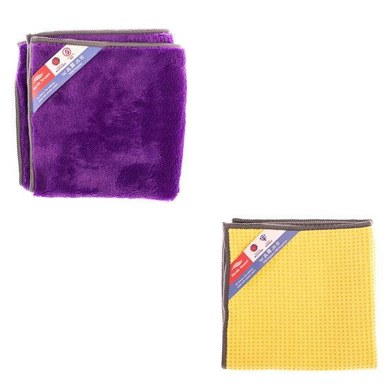 Набор из тряпки для пыли из микрофибры 30х30 и тряпки для кухни из микрофибры 30х30,Nordic Stream