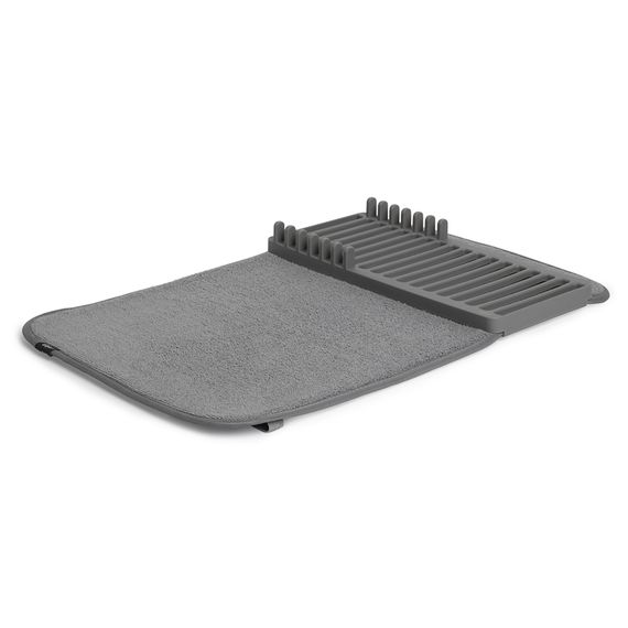 Коврик для сушки посуды Udry, 33x50,8 см, темно-серый, Umbra