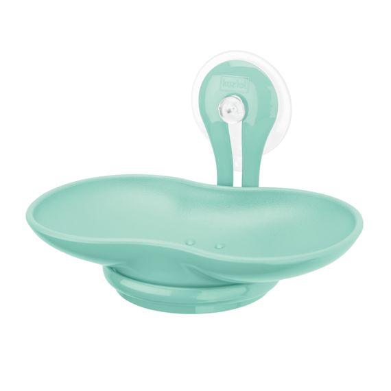 Мыльница на присоске Loop, мятная, Koziol