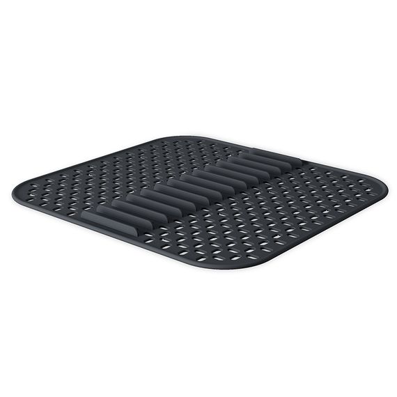 Подложка-сушилка для раковины Sling, 27x28,7 см, серая, Umbra