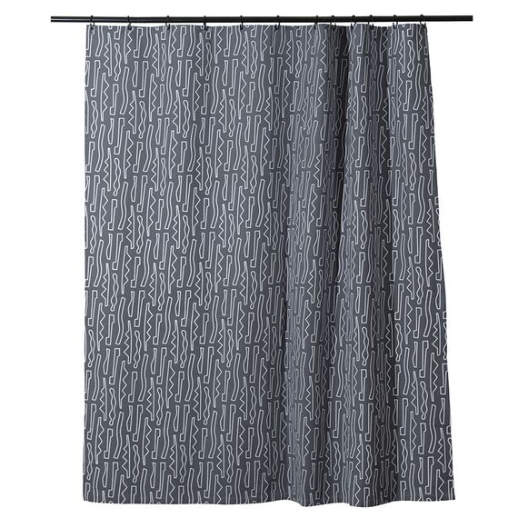 Штора для ванной Objects Cuts&Pieces, 180х200 см, Tkano