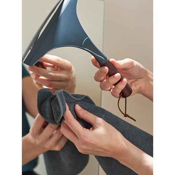 Набор салфеток из микрофибры Cozy Clean, 30х30 см, темно-серые, 3 шт., Smart Solutions, изображение 4