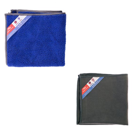 Набор из универсальной тряпки из микрофибры 30х30 и тряпки из микрофибры для экранов и линз,Nordic Stream