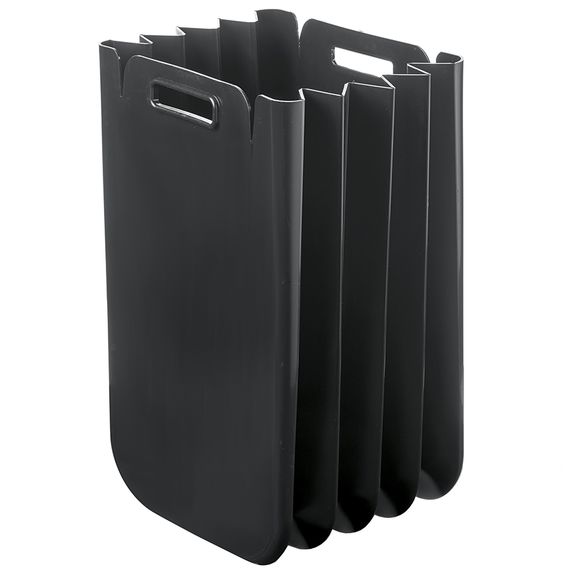 Корзина для белья/мусора складная Eco Packly, черная, Guzzini