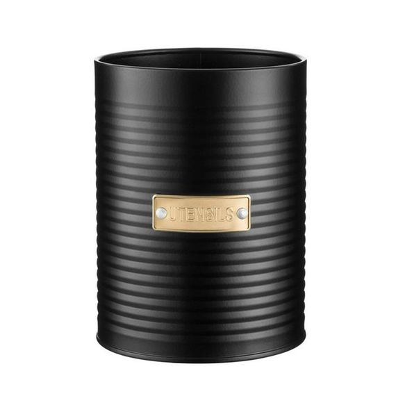 Емкость для столовых приборов Otto черная, TYPHOON