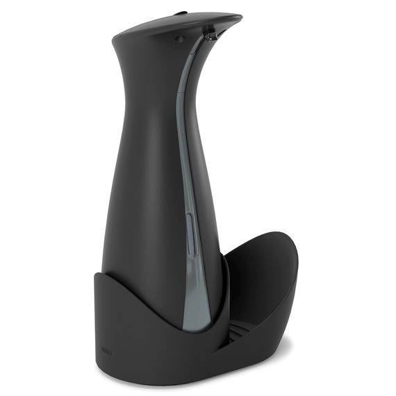 Органайзер с сенсорным диспенсером для мыла Otto Caddy, черный, Umbra