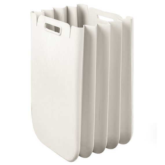 Корзина для белья/мусора складная Eco Packly, белая, Guzzini