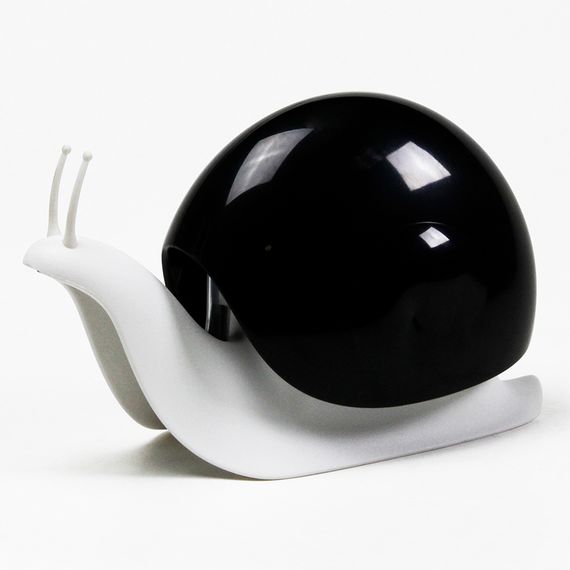 Диспенсер для мыла Escar, белый с черным, Qualy