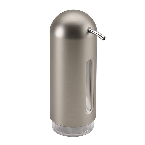 Диспенсер для жидкого мыла Penguin, 355 мл, никель, Umbra