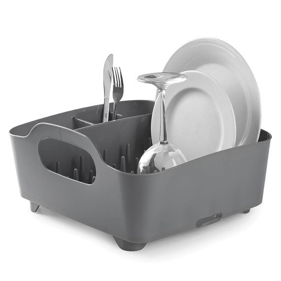 Сушилка для посуды Tub, темно-серая, Umbra