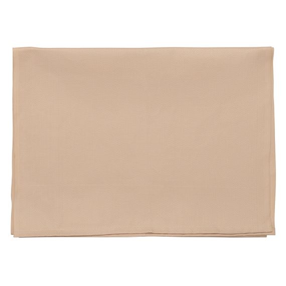 Дорожка бежевого цвета с фактурным рисунком из хлопка из коллекции Essential, 53х150см, Tkano