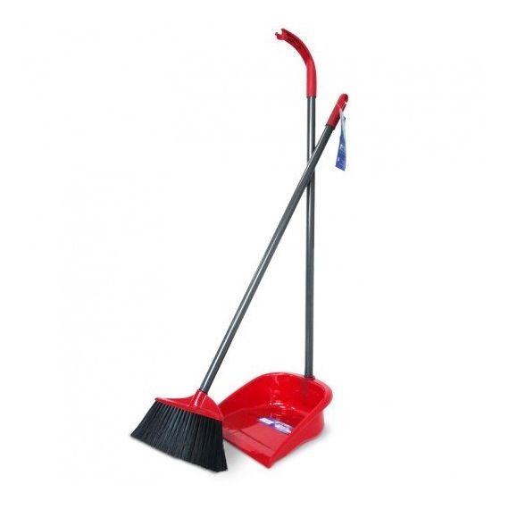 Совок и щетка на длинной ручке, Vileda