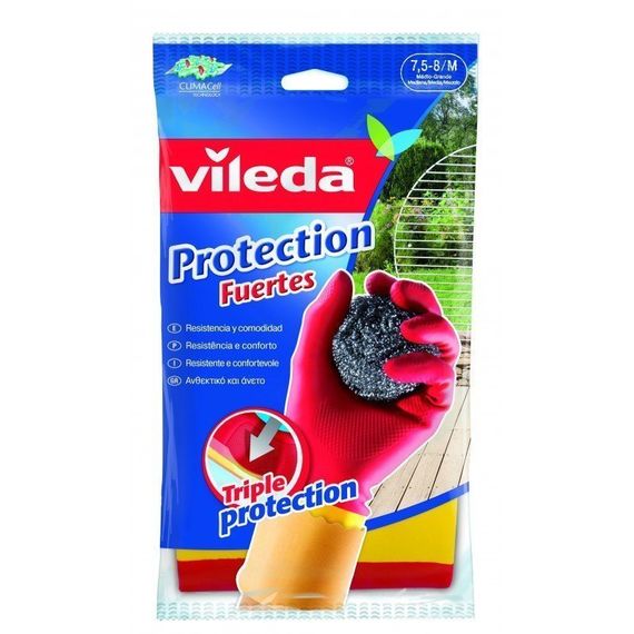 Перчатки особо прочные, размер М, Vileda