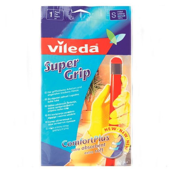 Перчатки универсальные, размер S, Vileda