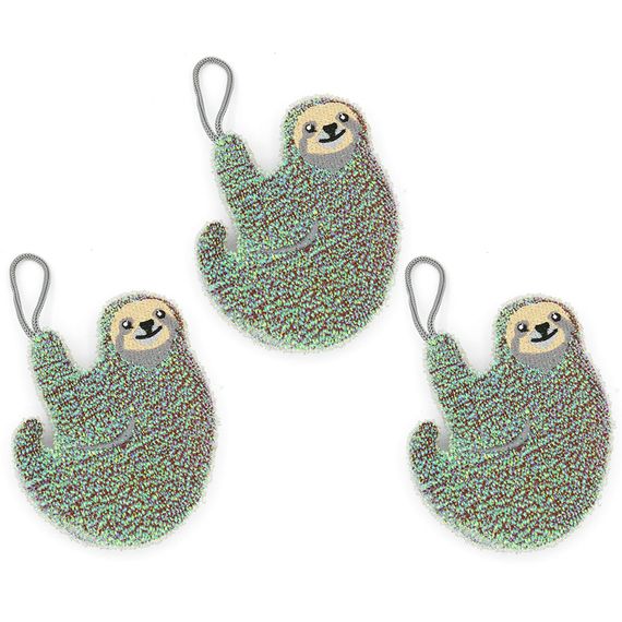 Набор губок Sloth 3 шт,Kikkerland