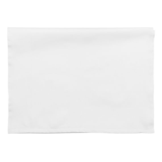 Дорожка на стол классическая белого цвета из хлопка из коллекции Essential, 53х150 см, Tkano