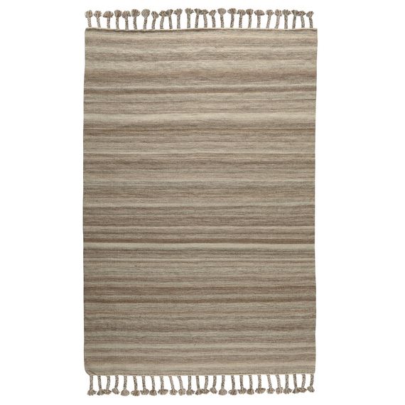 Ковер из шерсти и хлопка с кисточками из коллекции Ethnic, 160х230 см, Tkano