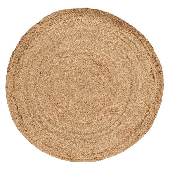 Ковер из джута круглый базовый из коллекции Ethnic, 150 см, Tkano