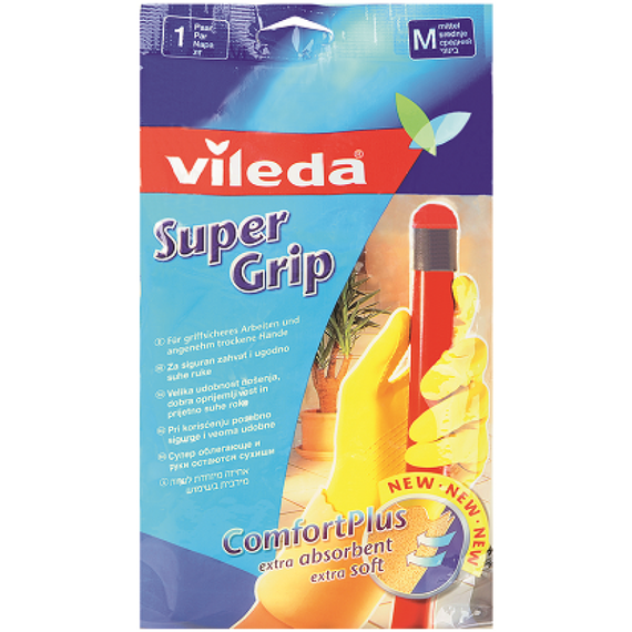 Перчатки универсальные, размер M, Vileda