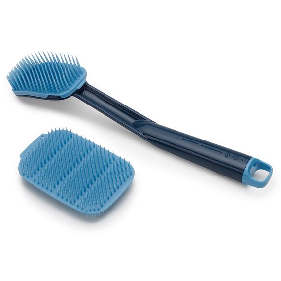 Набор щеток для мытья посуды CleanTech, синий, 2 шт.,Joseph Joseph