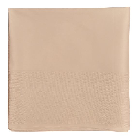 Скатерть классическая бежевого цвета из хлопка из коллекции Essential, 180х260 см, Tkano