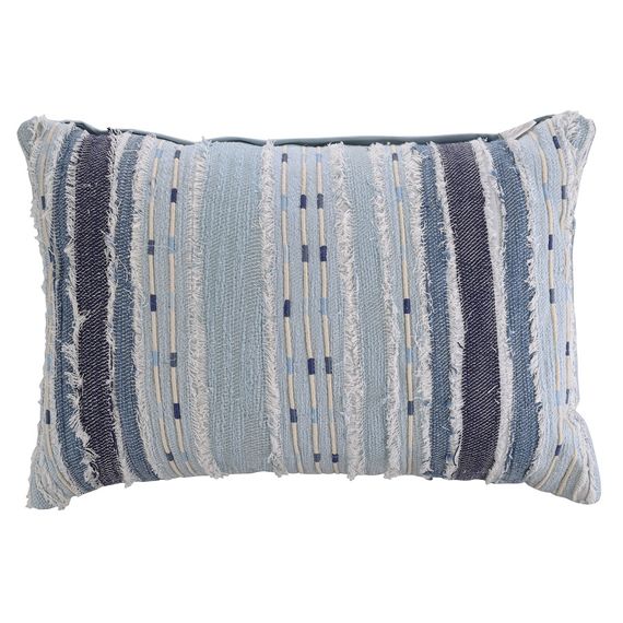 Подушка декоративная в полоску из коллекции Ethnic, 40х60 см, Tkano