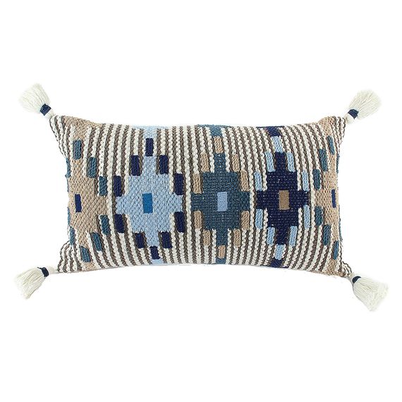 Подушка декоративная в этническом стиле Ethnic, 40х60 см, Tkano