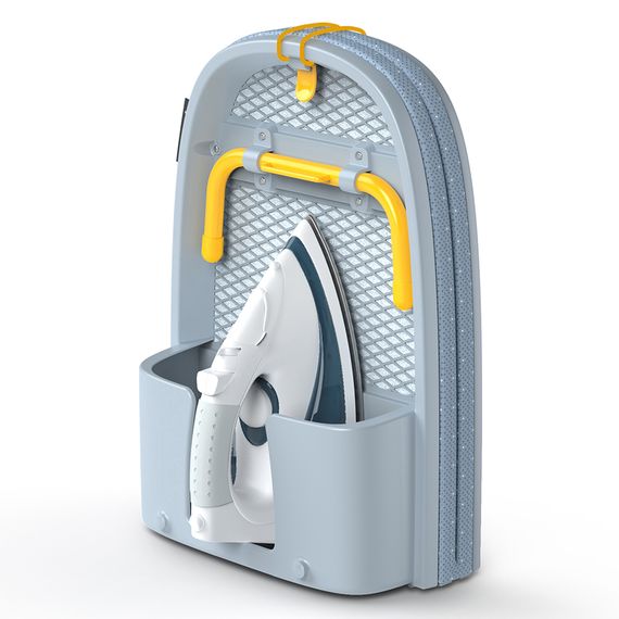 Доска гладильная складная Pocket™, серо-желтая, Joseph Joseph