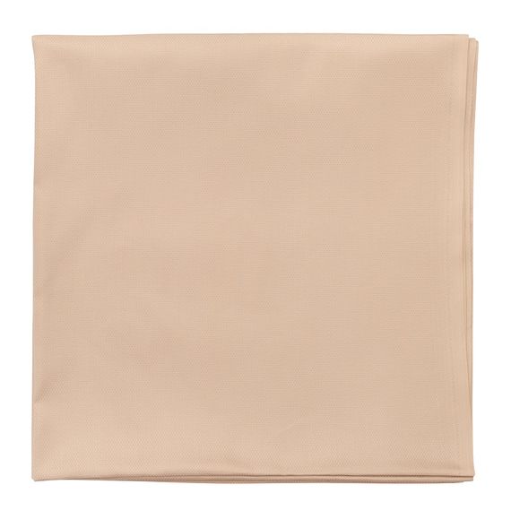 Скатерть бежевого цвета с фактурным жаккардовым рисунком из хлопка из коллекции Essential, 180х260 см, Tkano