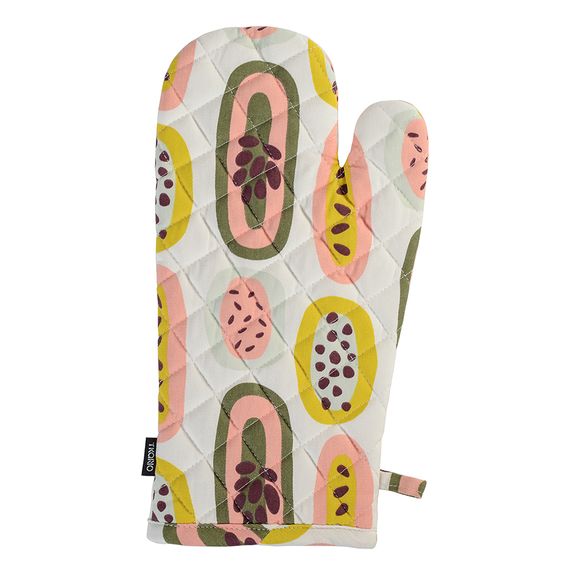 Прихватка-варежка с принтом Passion Fruit из коллекции Wild, 33х17,5 см, Tkano