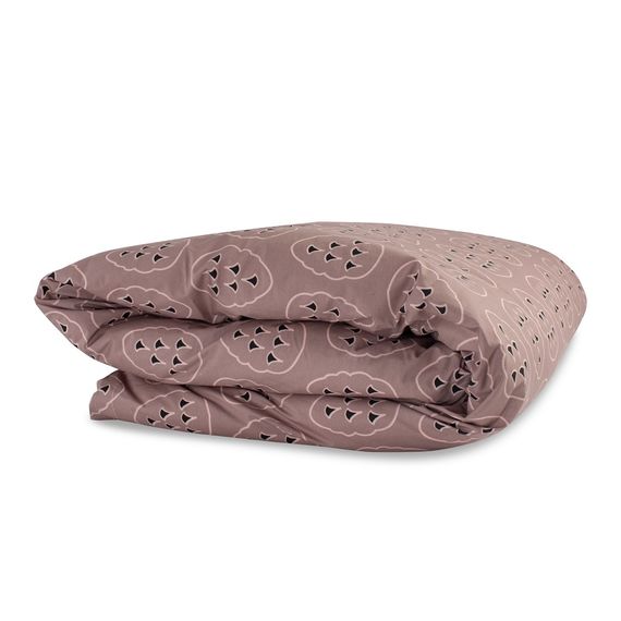 Пододеяльник из перкаля с принтом Симметрия леса Russian North, 200х220 см, Tkano